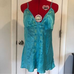 Victoria's Secret Blue Chemise